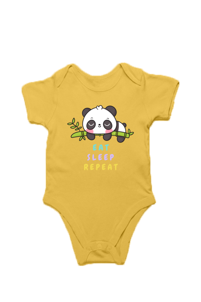 EAT SLEEP REPEAT premium pure cotton UNISEX romper