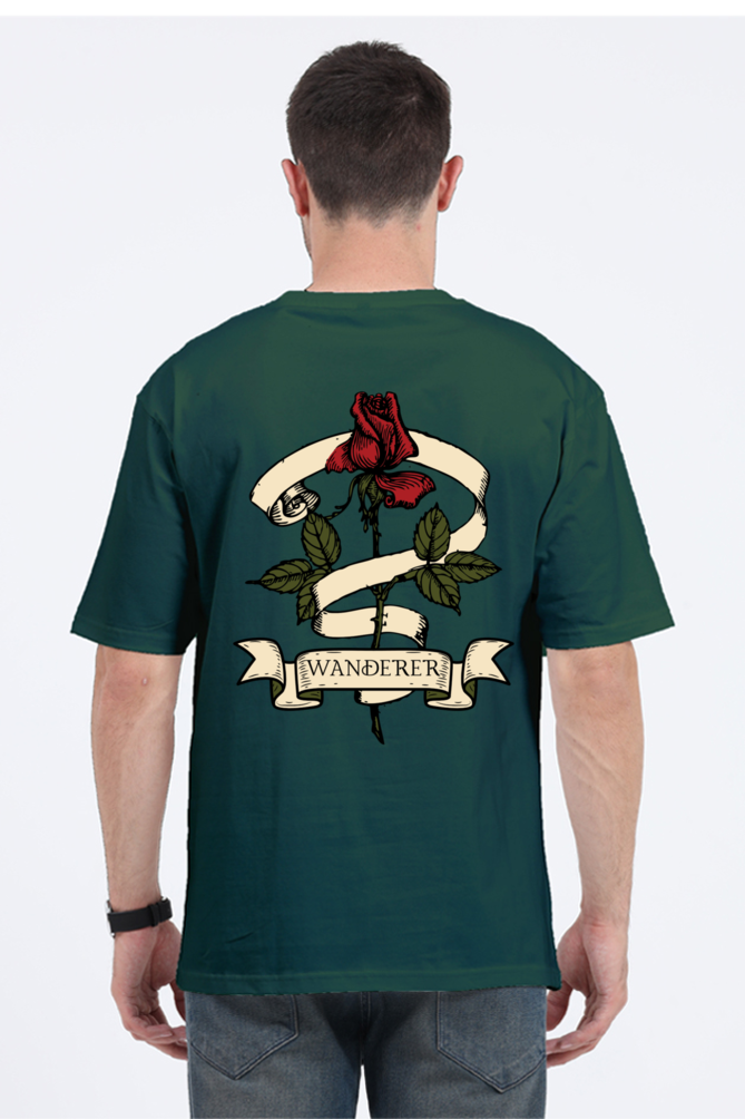 WANDERER classic oversized UNISEX premium pure cotton T-shirt