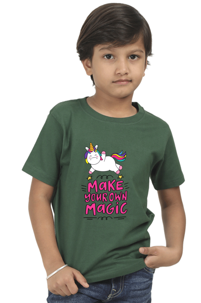 UNICORN premium pure cotton boy T-shirt