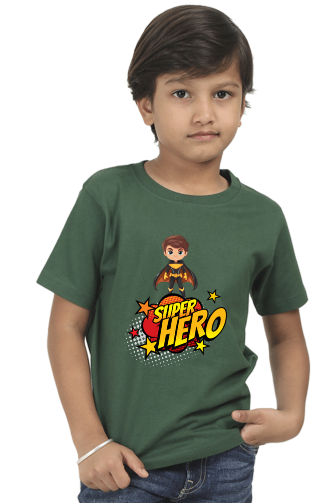 SUPERHERO premium pure cotton boy T-shirt