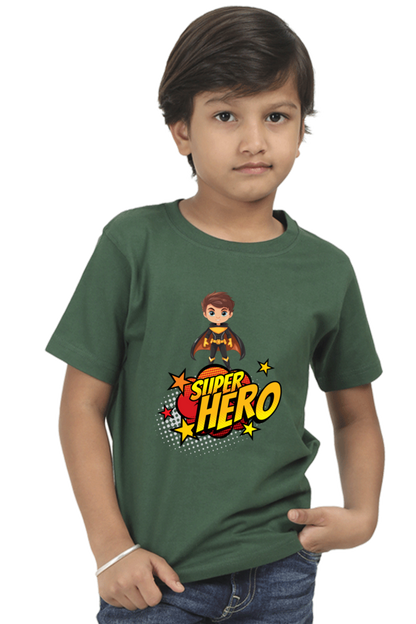 SUPERHERO premium pure cotton boy T-shirt