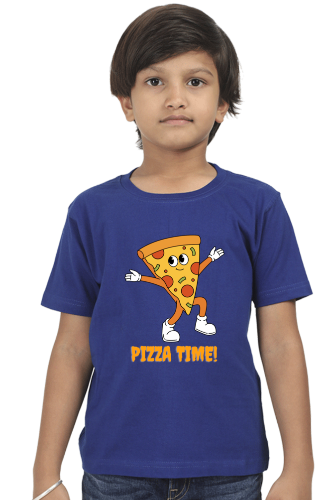 PIZZA premium pure cotton boy T-shirt