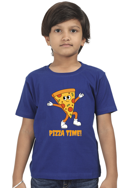 PIZZA premium pure cotton boy T-shirt