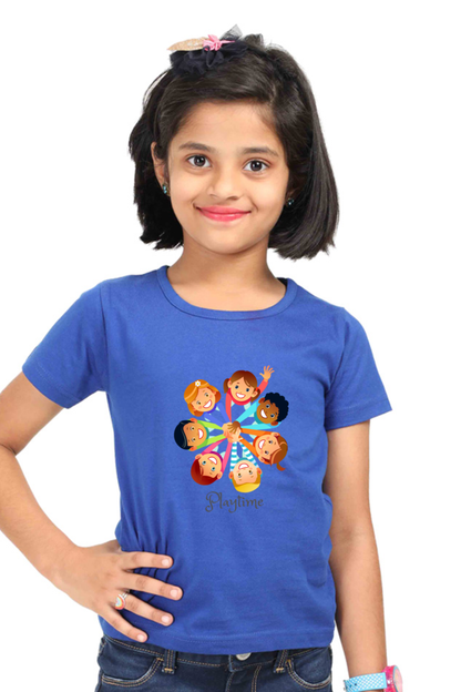 PLAYTIME premium pure cotton girl T-shirt
