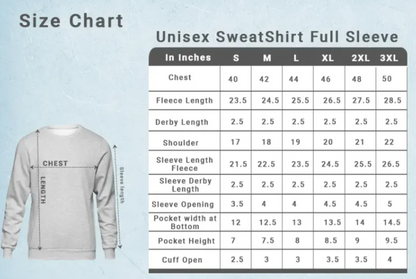 DARK SOLID unisex premium pure cotton sweatshirt