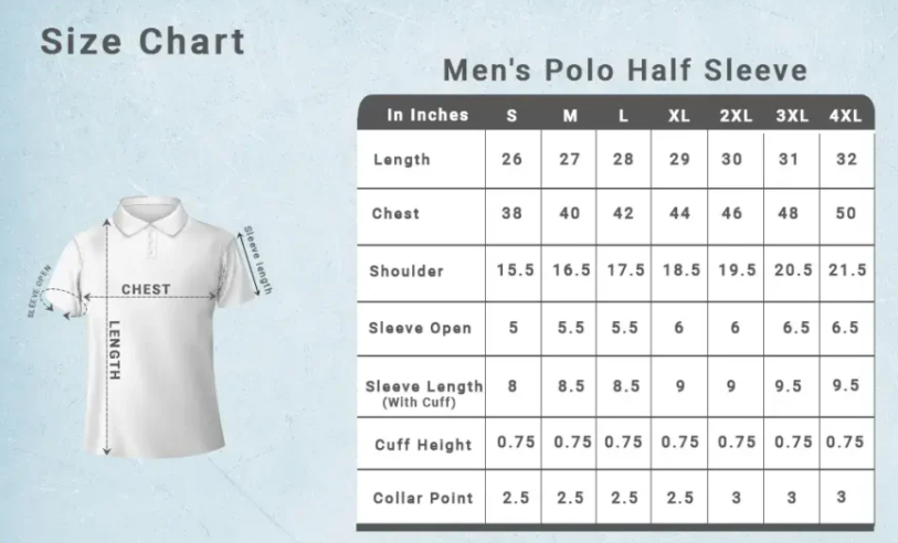 LIGHT SOLID premium pure cotton POLO T-shirt