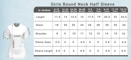 OCEAN premium pure cotton girl T-shirt