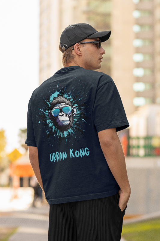 URBAN KONG classic oversized UNISEX premium pure cotton T-shirt