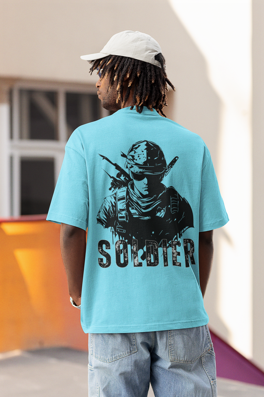 SOLDIER classic oversized UNISEX premium pure cotton T-shirt