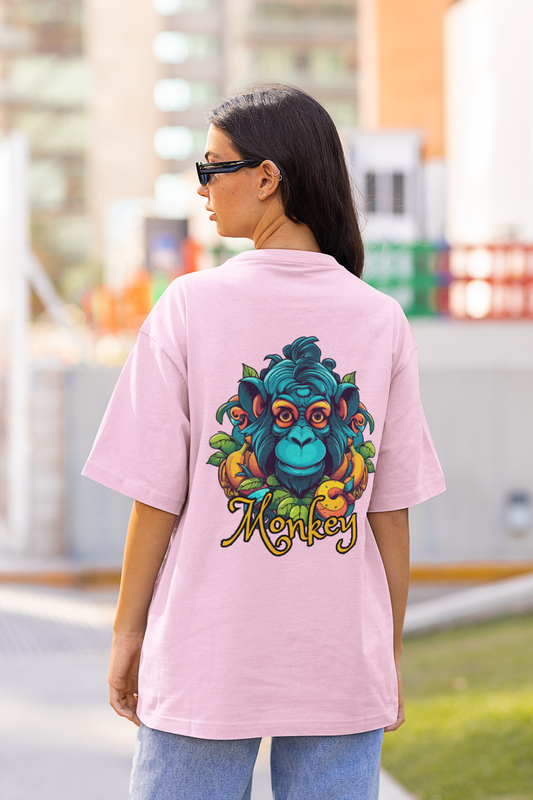 JUNGLE MONKEY classic oversized UNISEX premium pure cotton T-shirt