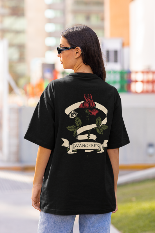 WANDERER classic oversized UNISEX premium pure cotton T-shirt