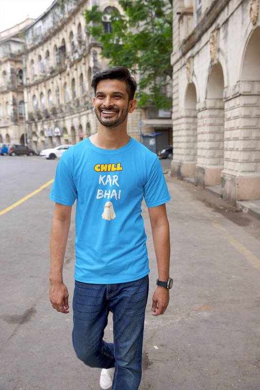 CHILL KAR premium pure cotton T-shirt for men