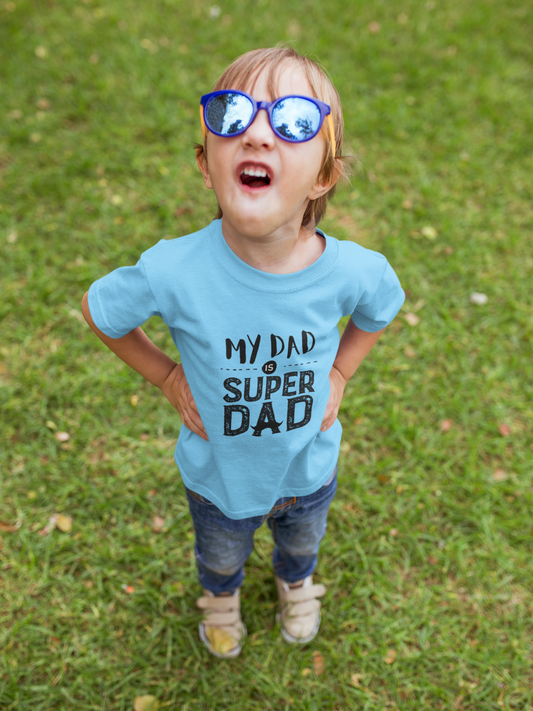SUPER DAD premium pure cotton boy T-shirt