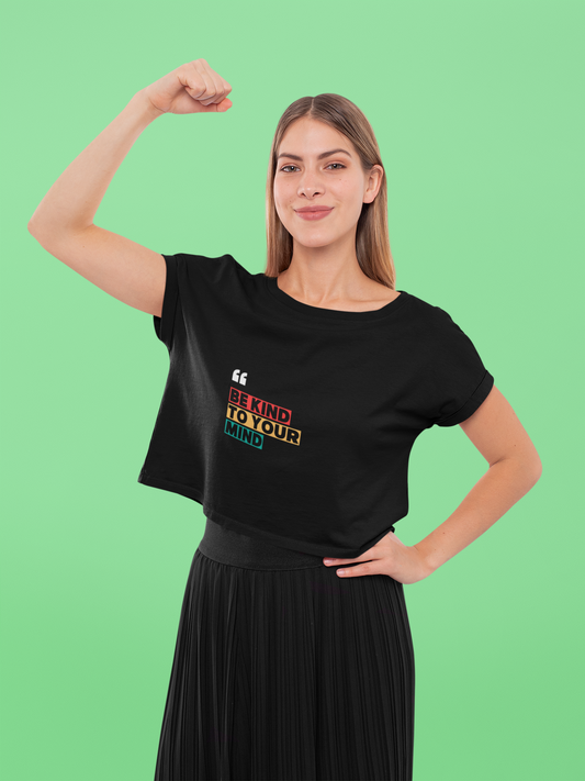 Women's Be Kind Crop Top