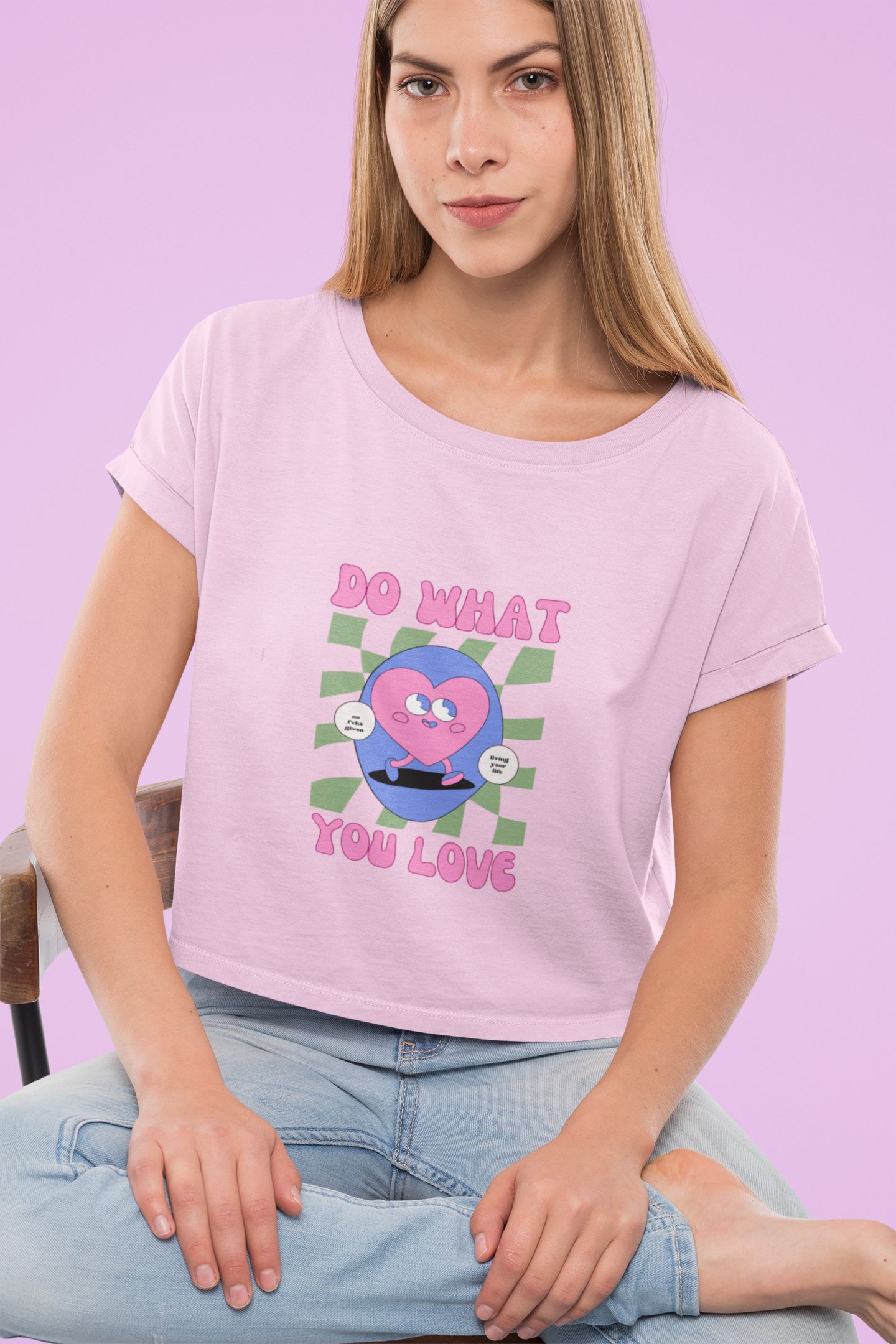 Women's What You Love Crop Top