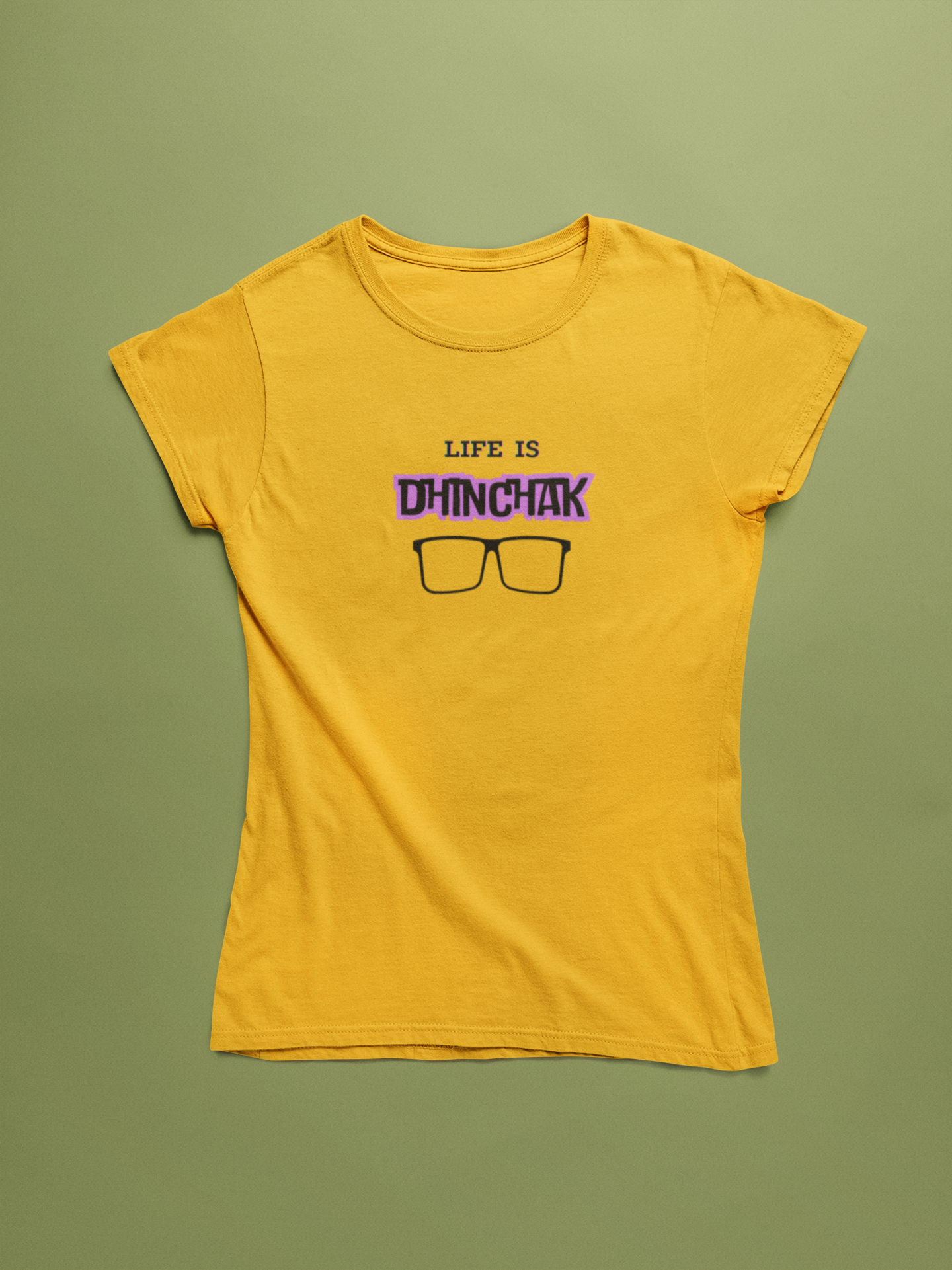 DHINCHAK premium pure cotton T-shirt for women