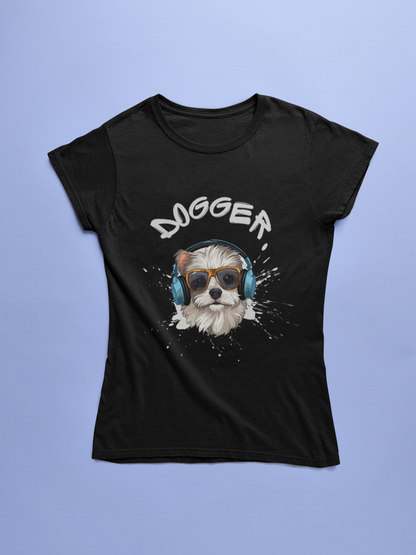 DOGGER premium pure cotton T-shirt for women
