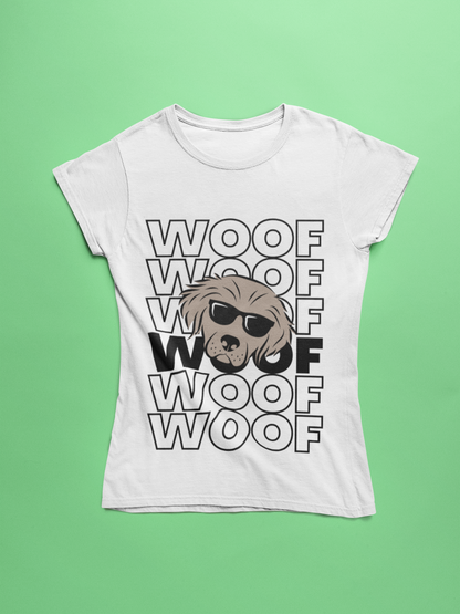 WOOF WOOF premium pure cotton T-shirt for women