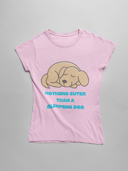 Women’s Sleeping Dog T-shirt