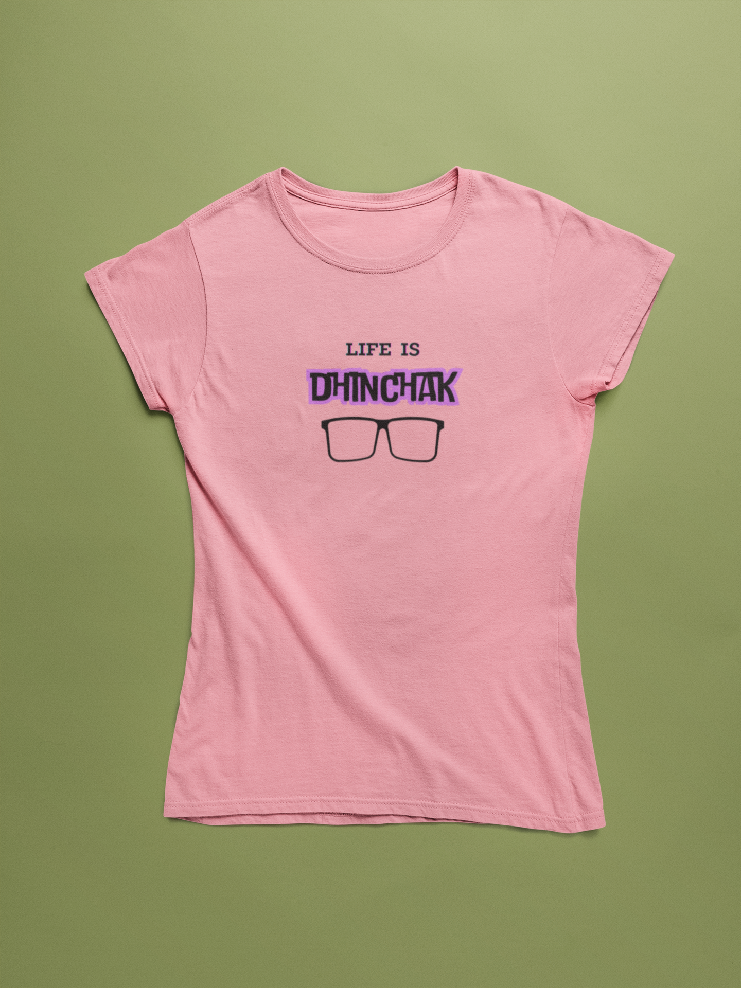 DHINCHAK premium pure cotton T-shirt for women