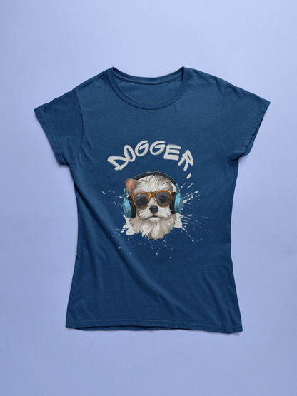 DOGGER premium pure cotton T-shirt for women