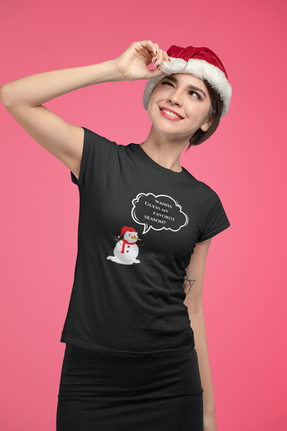 FAVORITE SEASON premium pure cotton T-shirt for women