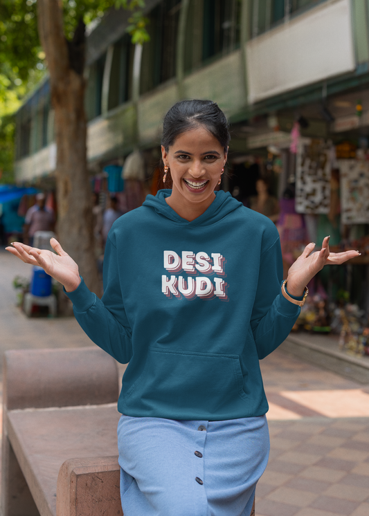 DESI KUDI oversized WOMEN hoodie