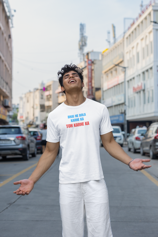 BHAI BOLA premium pure cotton T-shirt for men