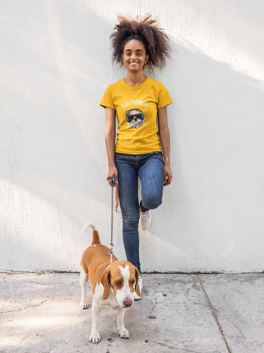 DOGGER premium pure cotton T-shirt for women