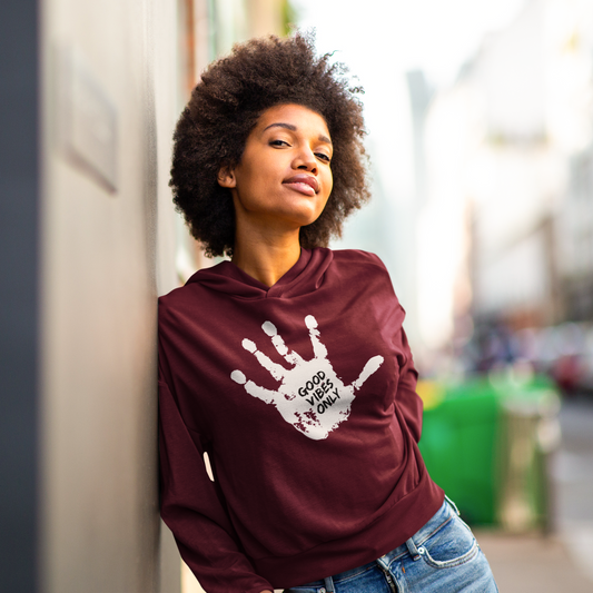 Women's Good Vibes Oversized Hoodie