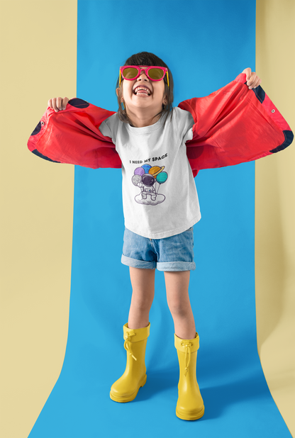 SPACE premium pure cotton girl T-shirt