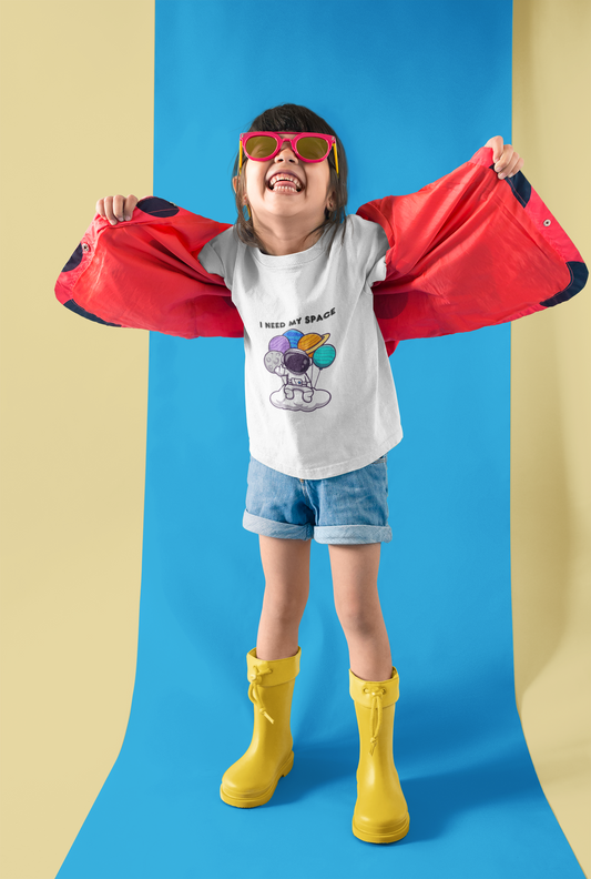 SPACE premium pure cotton girl T-shirt