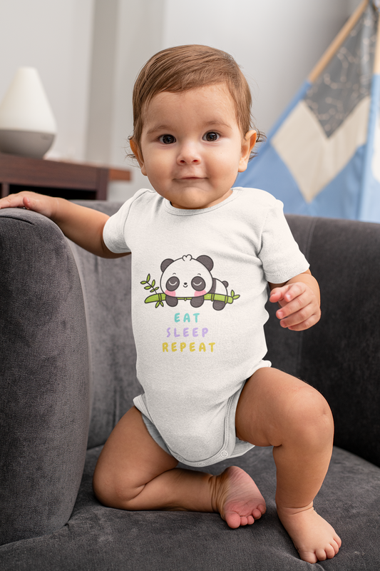 EAT SLEEP REPEAT premium pure cotton UNISEX romper