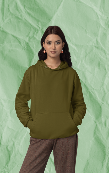 Women's Solid Classic Hoodie