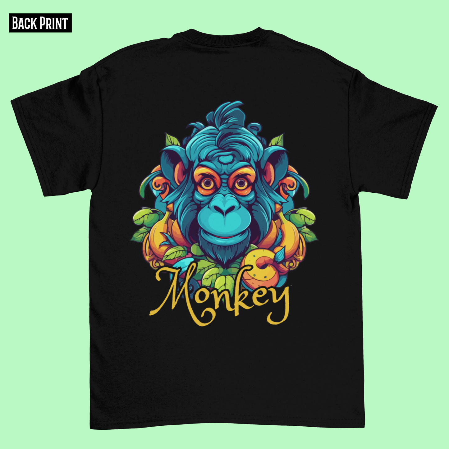 JUNGLE MONKEY classic oversized UNISEX premium pure cotton T-shirt