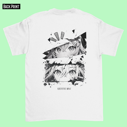 ANIME classic oversized UNISEX premium pure cotton T-shirt