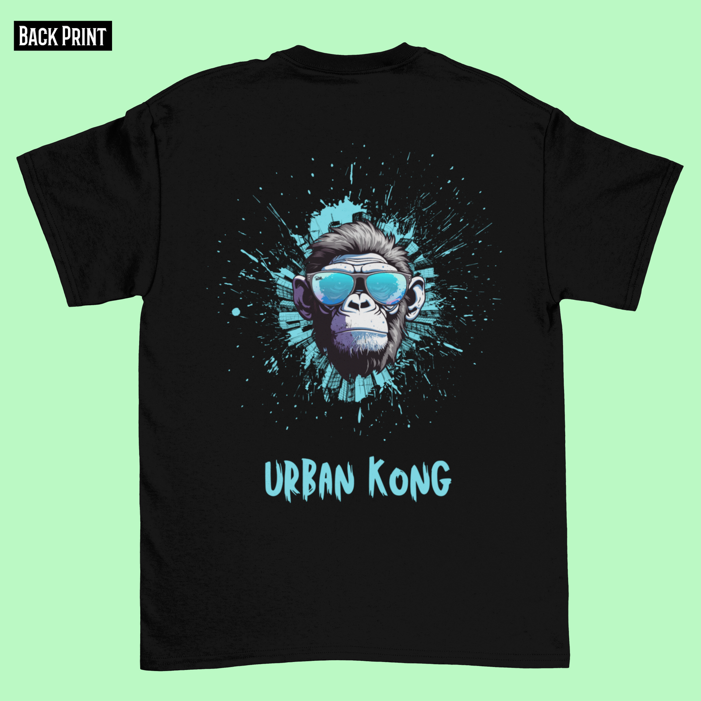 URBAN KONG classic oversized UNISEX premium pure cotton T-shirt