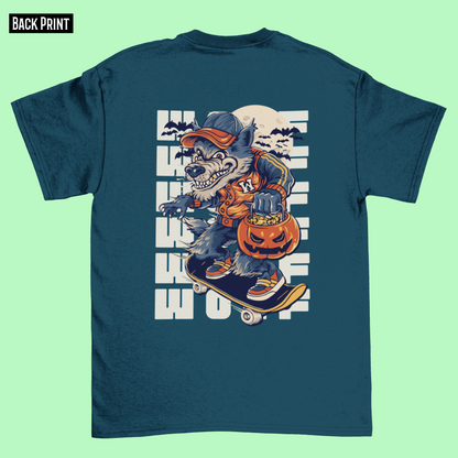 WOLF classic oversized UNISEX premium pure cotton T-shirt