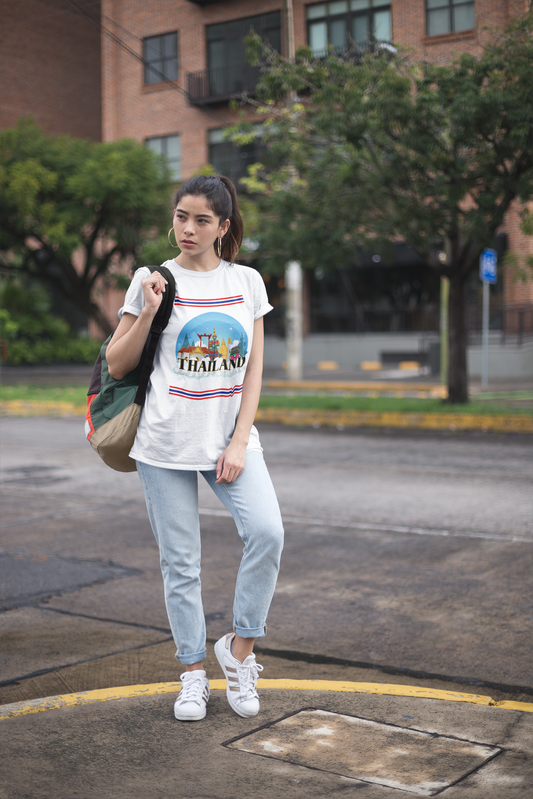 EXPLORE THAILAND premium UNISEX SUPIMA T-shirt
