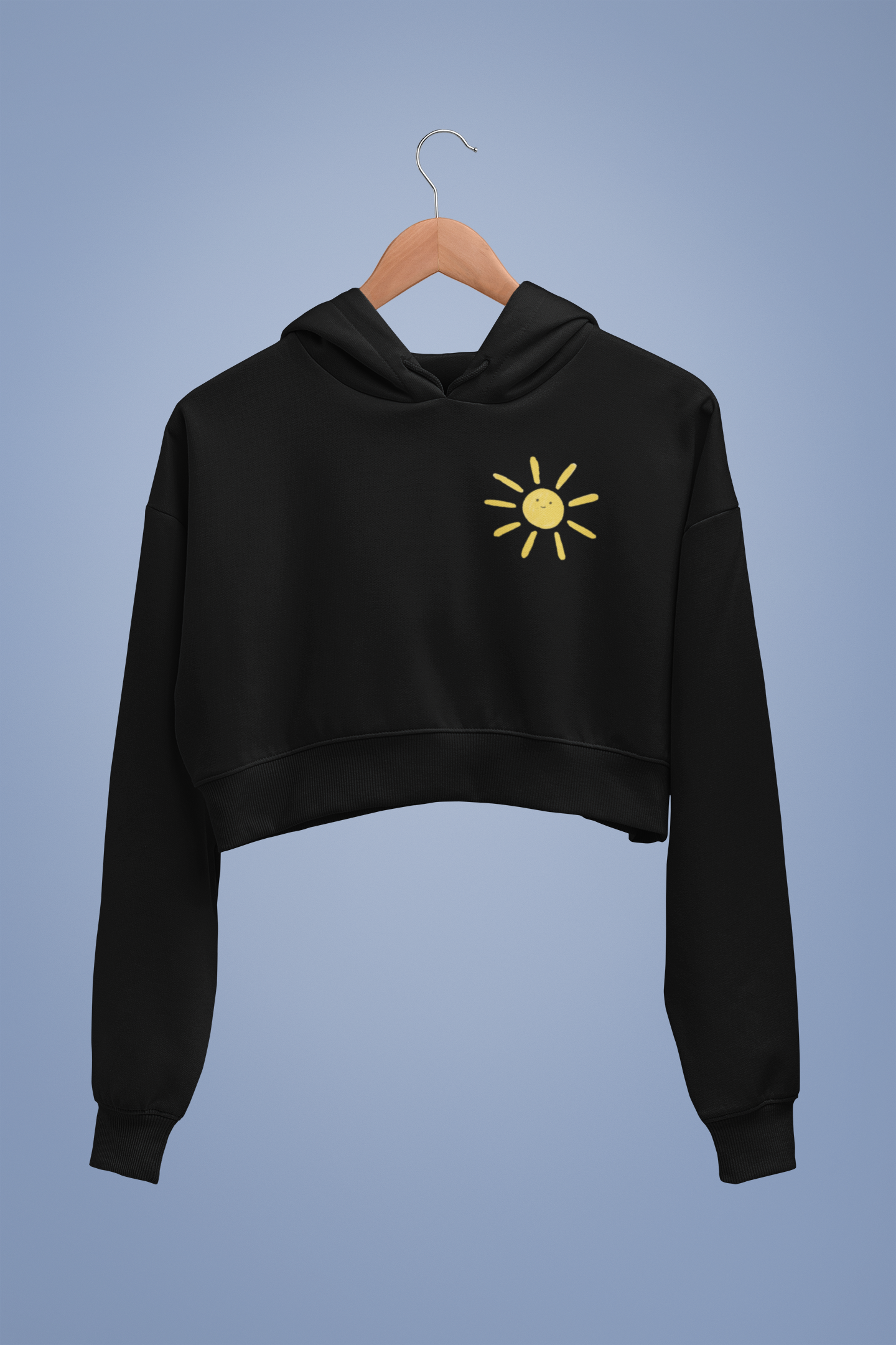 Women's Sunshine Crop Hoodie