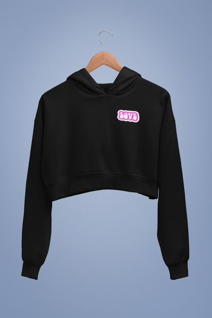 Women's Love Crop Hoodie