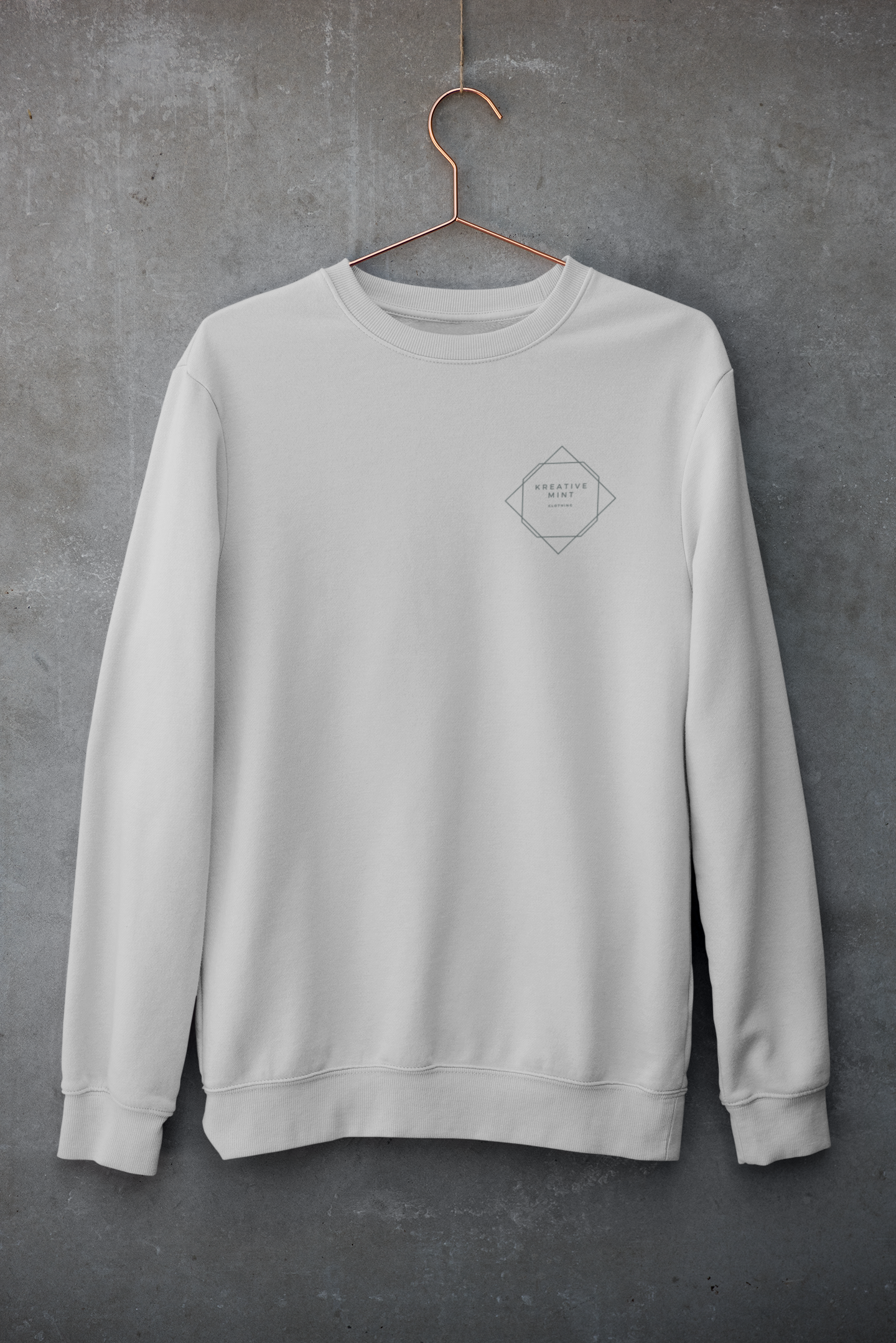 LIGHT SOLID unisex premium pure cotton sweatshirt