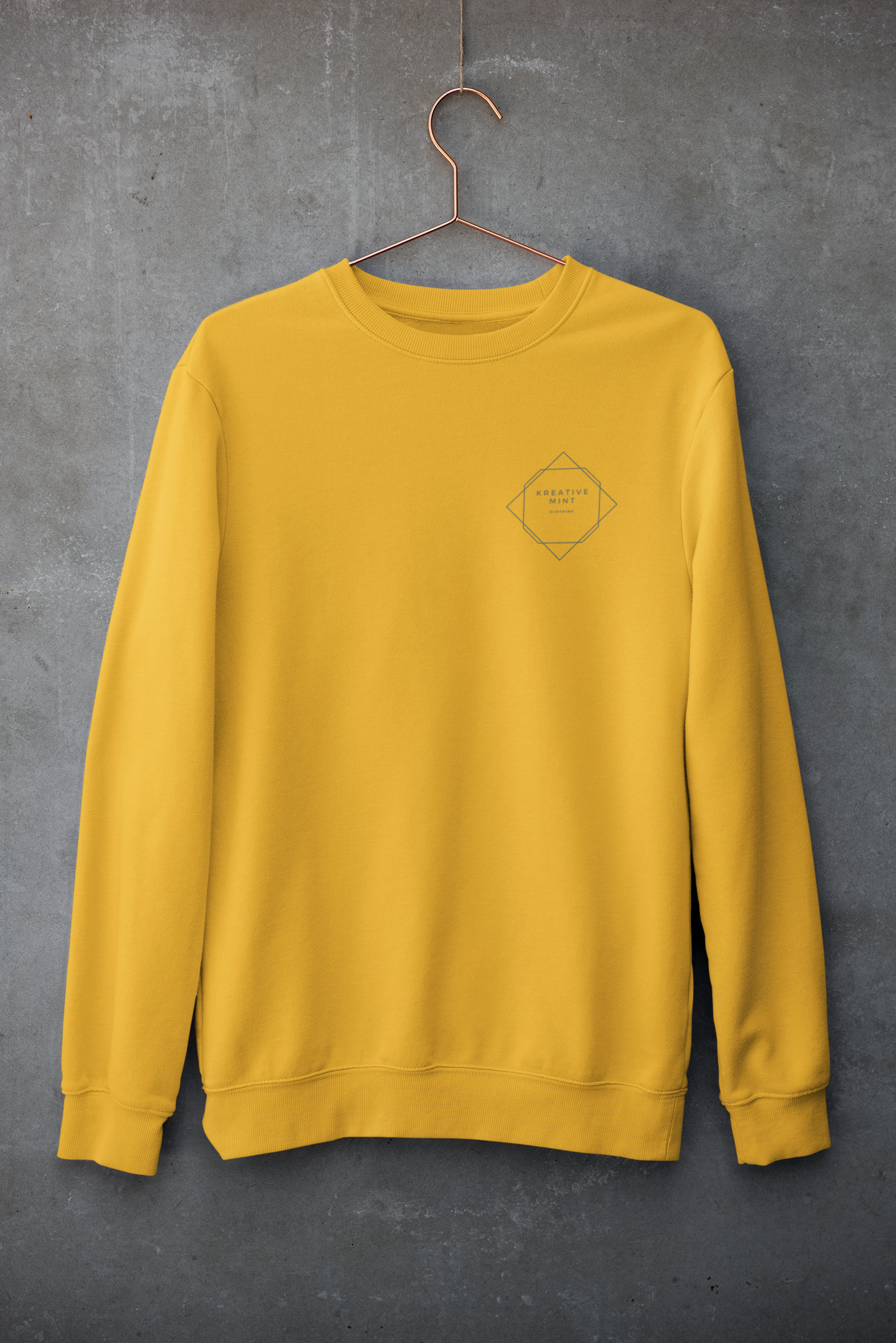 LIGHT SOLID unisex premium pure cotton sweatshirt