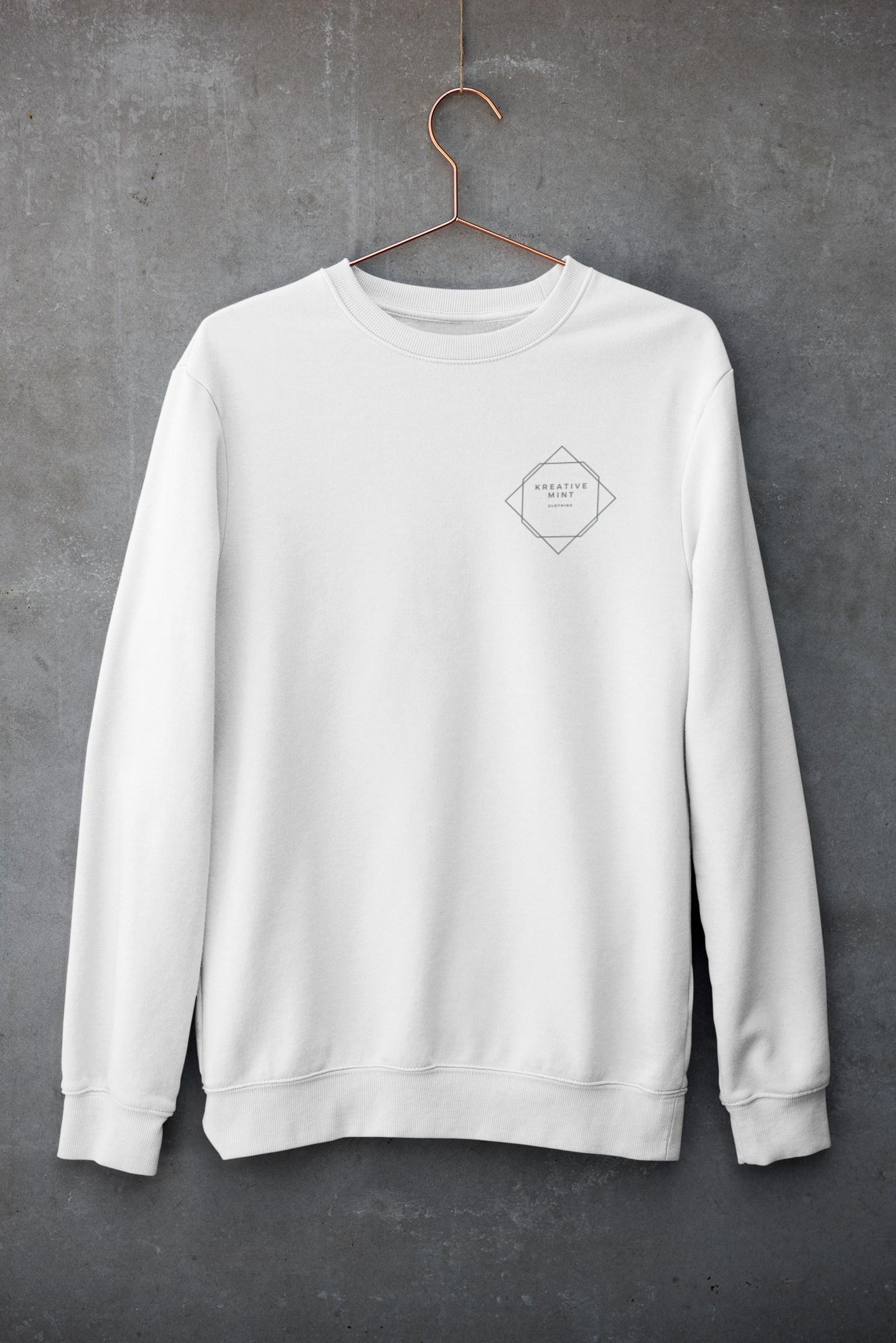 LIGHT SOLID unisex premium pure cotton sweatshirt