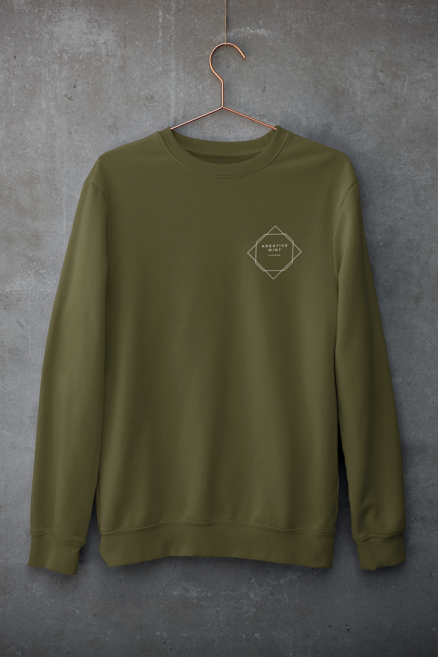 DARK SOLID unisex premium pure cotton sweatshirt
