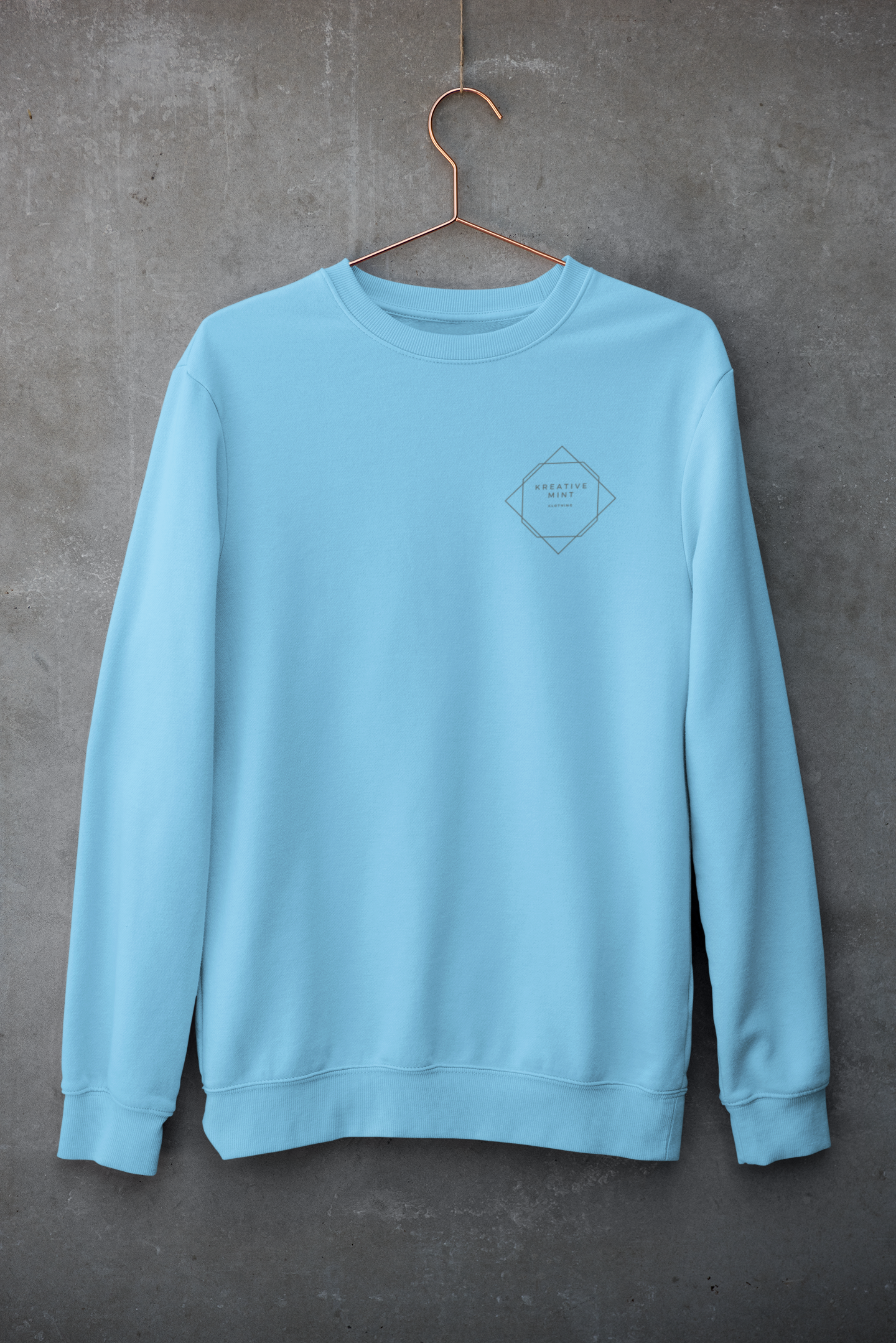 LIGHT SOLID unisex premium pure cotton sweatshirt