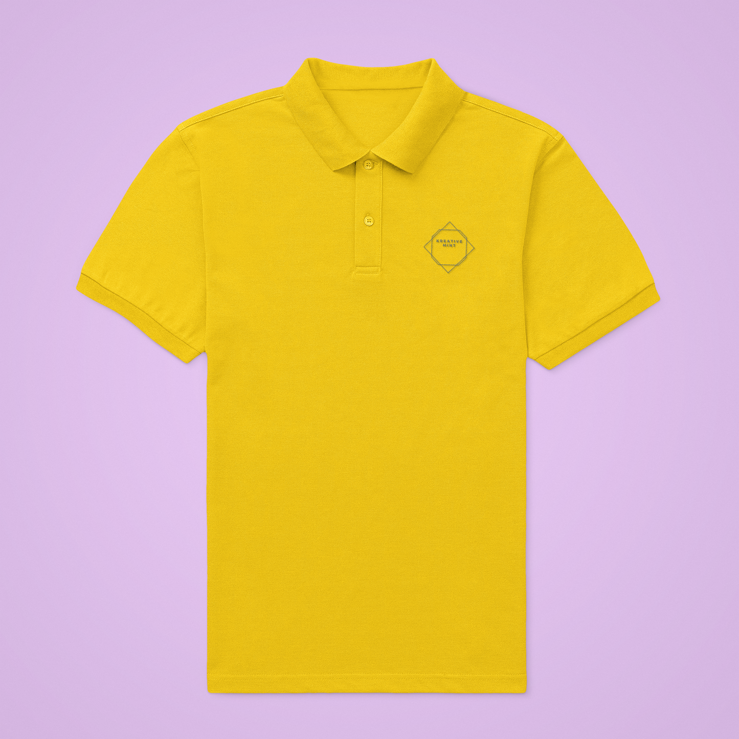 LIGHT SOLID premium pure cotton POLO T-shirt