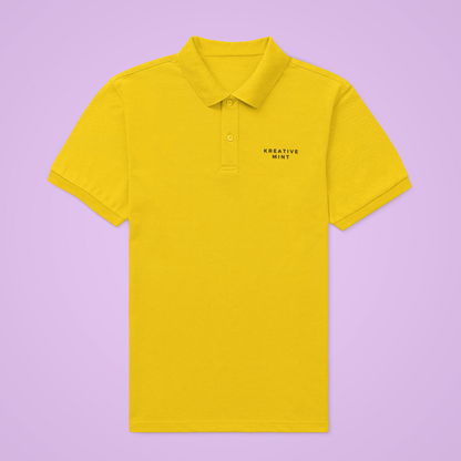 LIGHT KM SOLID premium pure cotton POLO T-shirt