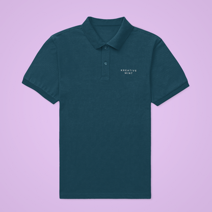 DARK KM SOLID premium pure cotton POLO T-shirt