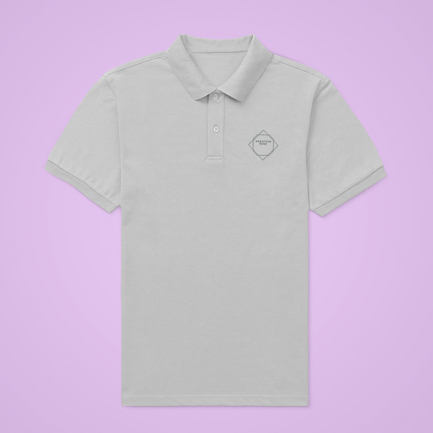 LIGHT SOLID premium pure cotton POLO T-shirt